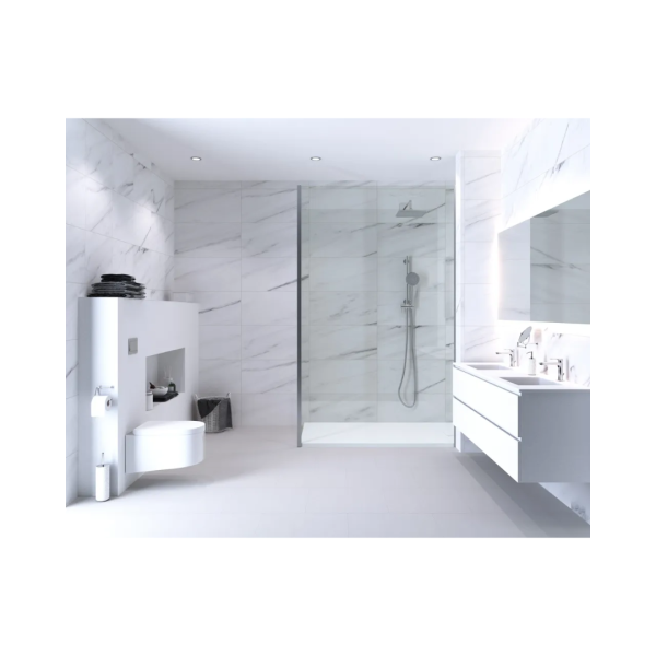 Aqua Step, ALL IN ONE, Wasserdichte Wandpaneele und Bodenpaneele fuer Badezimmer, Marmo Carraba, 6 Paneele, 8712093811099, 3.png